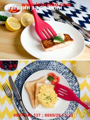 Силиконов кухненски комплект 5 части , снимка 5 - Прибори за хранене, готвене и сервиране - 26931271