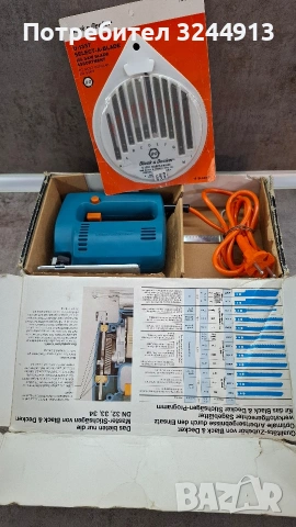 Прободен трион Black Decker , снимка 10 - Други инструменти - 53056362