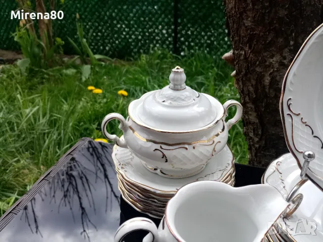 Винтидж баварски сервиз за кафе, снимка 2 - Сервизи - 49772702