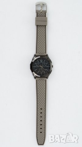 Черен unisex часовник със силиконова каишка марка Newave, снимка 2 - Други - 37153001