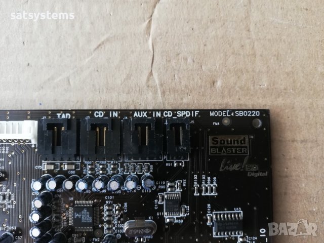 Звукова карта Creative Labs Sound Blaster SB0220 5.1 Channel PCI, снимка 6 - Други - 40518081