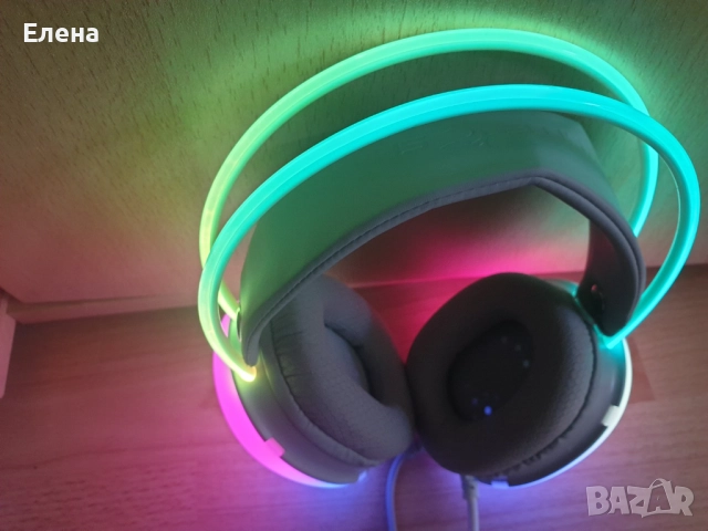 Гейминг слушалки White Shark - FIREFLY, бели, снимка 3 - Слушалки и портативни колонки - 51780283