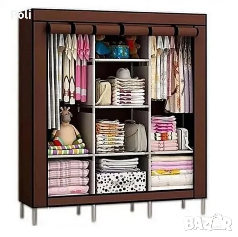 ПРОМОЦИЯ!!! Спален гардероб с цип и 3 разделения, снимка 1