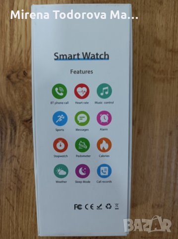 S9 Smart часовник, снимка 3 - Смарт гривни - 34728104