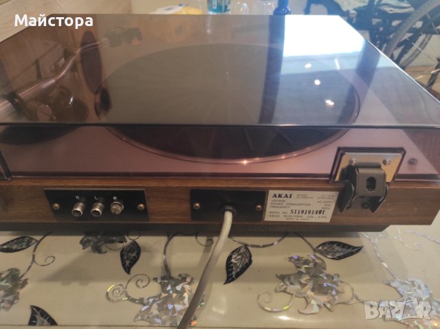 Продавам грамофон AKAI AP-005, снимка 4 - Грамофони - 43774040