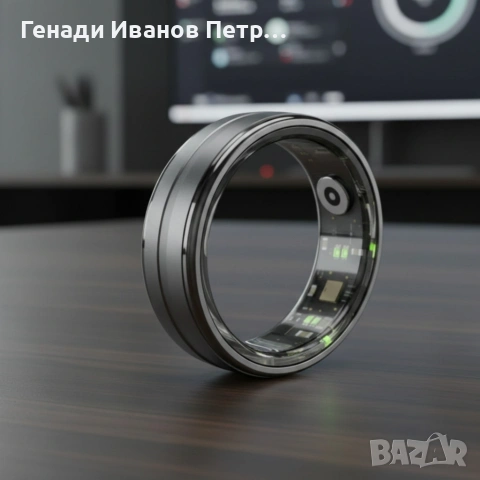 Smart пръстен–интелигентен тракер за здраве и активност в стилна форма