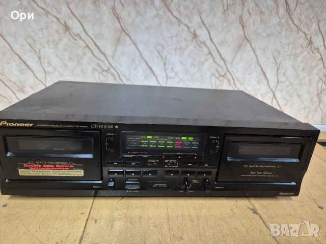 Двукасетъчен Дек Pioneer CT-W208R(auto reverse), снимка 9 - Декове - 53297785