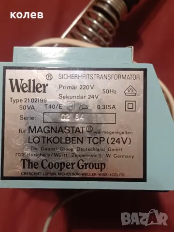 Поялна станция Weller, снимка 3 - Друга електроника - 48561695