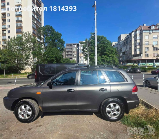Джип, Хюндай санта фе, 4х4, ГАЗ, снимка 4 - Автомобили и джипове - 53007380