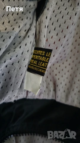 Винтидж кожено мото яке Vanucci moto, снимка 12 - Якета - 51050907