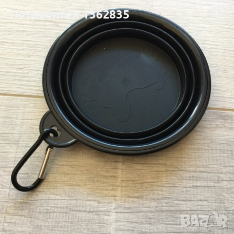 НОВА сгъваема купа за храна или вода за кучета или котки от Италия, снимка 2 - За кучета - 51889743