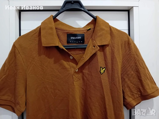 Чисто нова оригинална фланелка с яка Lyle & Scott, снимка 9 - Тениски - 51708964