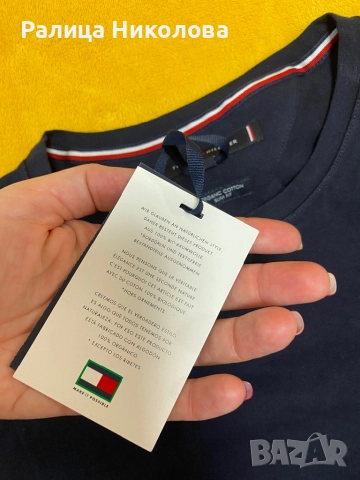 Мъжка блуза с дълъг ръкав Tommy Hilfiger slim fit, снимка 2 - Блузи - 51847105