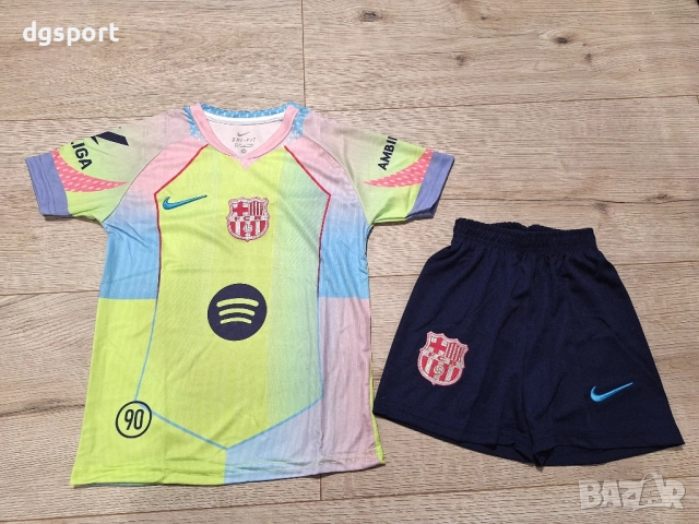 Детски екип на Барселона #Ламин Ямал #10# специално издание!, снимка 3 - Футбол - 52077959