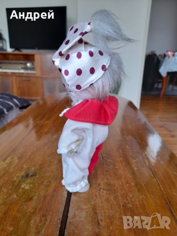 Стара кукла,клоун #9, снимка 4 - Други ценни предмети - 40324921