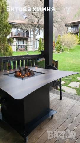 Маса с огнище, отоплител на газ за ресторанти и градини, снимка 16 - Маси - 36914347