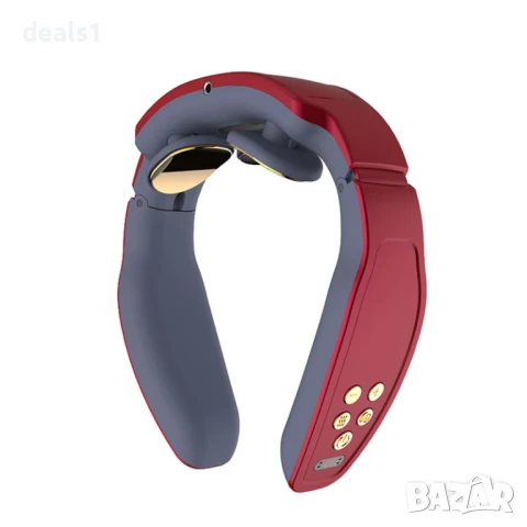 Електрически Масажор за шия/рамене Термо функция 4 режима и 15 нива на интензивност