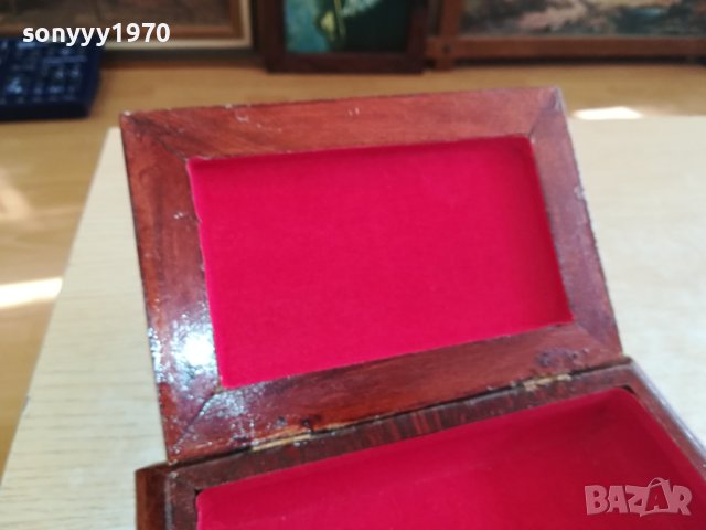 ДЪРВЕНА КУТИЯ ОТ ФРАНЦИЯ 2312231629, снимка 7 - Антикварни и старинни предмети - 43526036