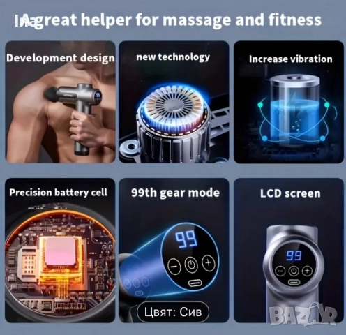 Масажор луксозен леново, снимка 6 - Масажори - 52671464