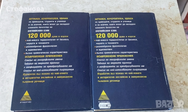 Речници, снимка 3 - Чуждоезиково обучение, речници - 51823300