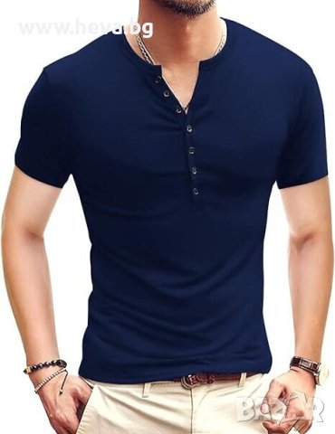 Ежедневна мъжка блуза S, M, L, XL