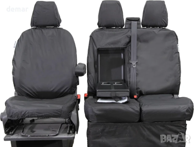 Комплект водоустойчиви калъфи за седалки за Ford Transit Mk 8 - 2014 г. нататък, снимка 4 - Аксесоари и консумативи - 51243030
