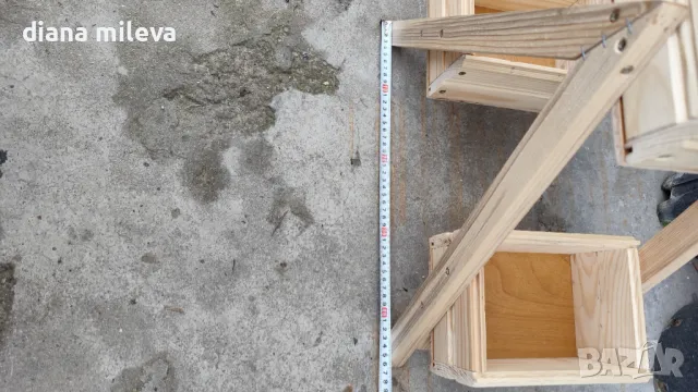 Дървен цветарник!!!, снимка 8 - Декорация за дома - 48445799