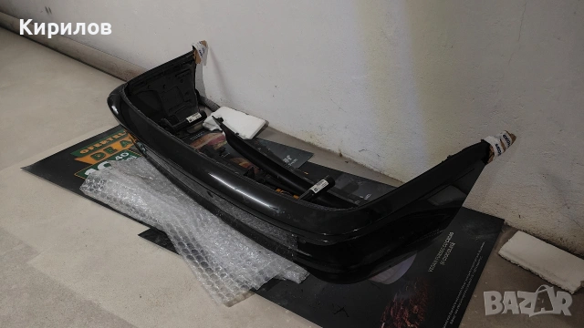 Оригинална пълна М задна броня БМВ BMW M Technik E46, е46 черна парт номер 51127893069, снимка 10 - Аксесоари и консумативи - 53079402