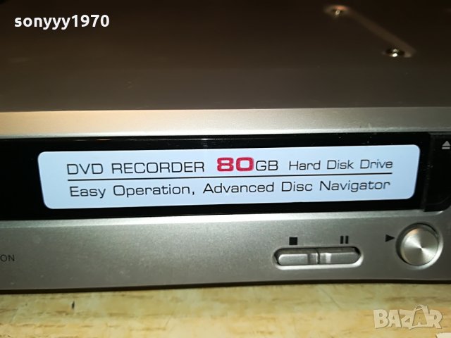 pioneer dvr-433h-s hdd/dvd recorder-germany 1806211015, снимка 8 - Плейъри, домашно кино, прожектори - 33254915
