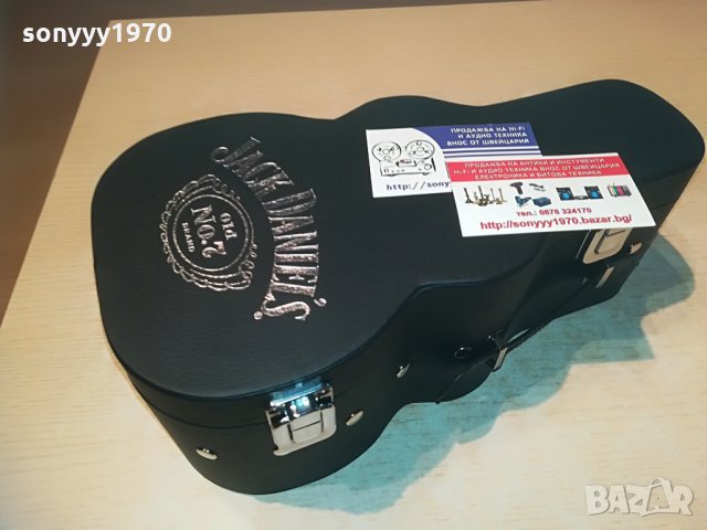 JACK DANIELS-луксозна кожена кутия/куфар-32х18х13см