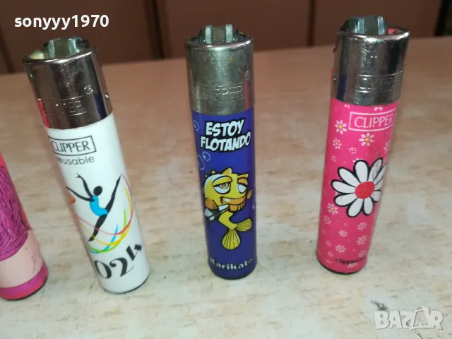 CLIPPER-КОЛЕКЦИЯ ОТ 10БР ЗАПАЛКИ-ЛОТ 1 2012241735, снимка 9 - Запалки - 48417822