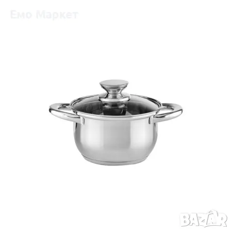 Комплект съдове за готвене Muhler от 12 части, неръждаема стомана, снимка 6 - Съдове за готвене - 50365316