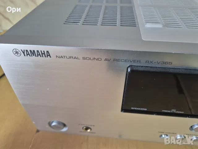 Ресивър Yamaha RX-V365 с дистанционно , снимка 7 - Ресийвъри, усилватели, смесителни пултове - 48926665