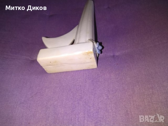  Свещник за една свещ-2 броя Роза Н-1080мм и фи 20мм порцелан и друг с храст фи 165мм и фи 20мм, снимка 13 - Декорация за дома - 43009568