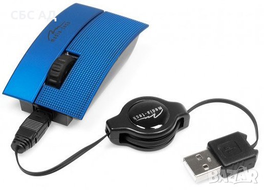 Media-Tech MT1087 CAMELEON Оптична Мини Мишка, снимка 2 - Други - 28234753