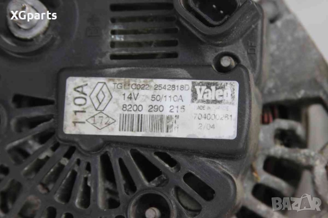  Алтернатор / генератор за Renault Megane Scenic II 1.9dci 120 к.с. (2003-2009) 8200290215, снимка 3 - Части - 52659603