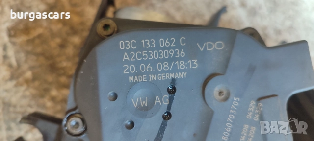 Дроселова клапа 03C 133 062 C Seat Leon 1.4TSI - 120лв, снимка 3 - Части - 51605735