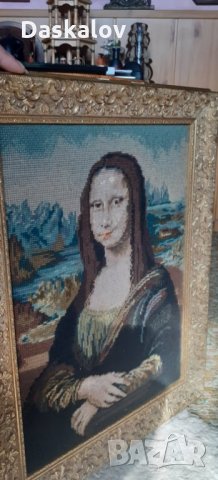 Продавам гоблен Мона Лиза, снимка 11 - Гоблени - 33141586