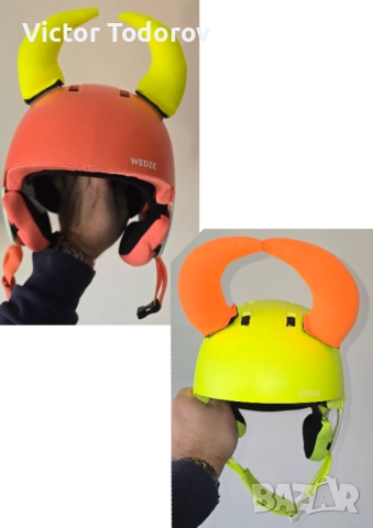 Детска каска за ски сноуборд Wedze 500 S размер за 1-15 евро за 2-20 евро Броя