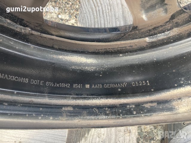 16 джанти 5х105 Opel Astra K Опел Астра К 6,5J et41 Оригинал+тасове, снимка 9 - Гуми и джанти - 43078996