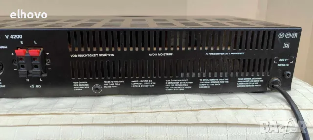 Стерео усилвател Grundig V4200#1, снимка 6 - Ресийвъри, усилватели, смесителни пултове - 47278462