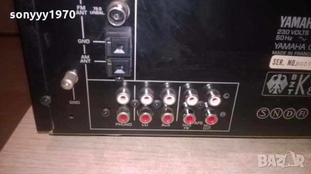 yamaha rx-385rds-receiver-внос швеицария, снимка 14 - Ресийвъри, усилватели, смесителни пултове - 26431042