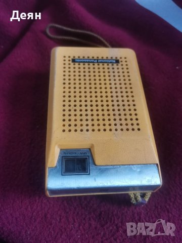 Мини ретро радио Panasonic National, снимка 4 - Радиокасетофони, транзистори - 38716797
