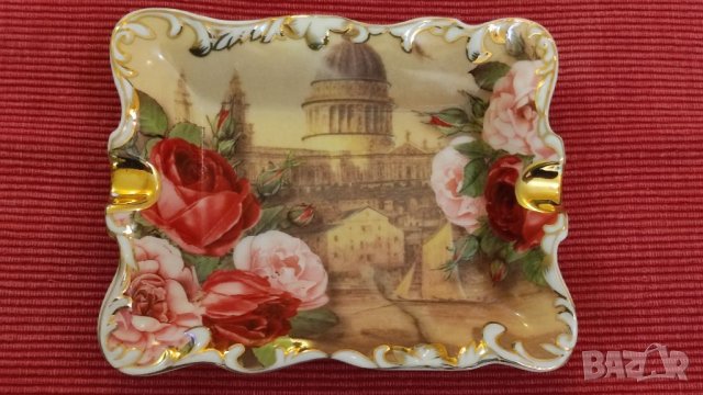 Порцеланов пепелник TRIMAR. , снимка 4 - Други - 39772473