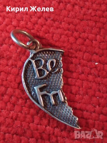 BEST FRIEND - СРЕБЪРНО МЕДАЛЬОНЧЕ - СЪРЧИЦЕ - Най-ДОБЪР ПРИЯТЕЛ СРЕБРО 925 АРТ ПЕНДАНТ 27171, снимка 11 - Колиета, медальони, синджири - 39318922