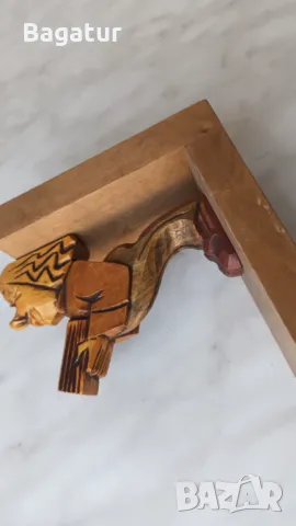 Дърворезба,фигура,стопер за книги, снимка 6 - Други - 48037992