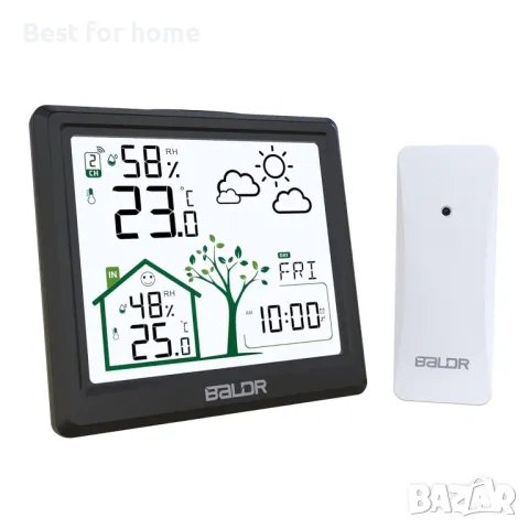 Bluetooth и Wifi  метеорологична станция  с външен сензор LEVIPE