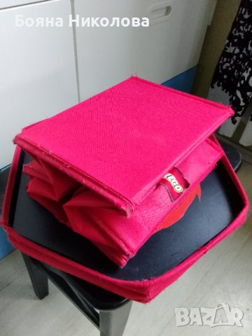 Сгъваема кутия табуретка LEGO, снимка 7 - Конструктори - 43377237