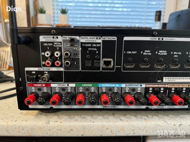 Denon avr-x1100w, снимка 9 - Ресийвъри, усилватели, смесителни пултове - 43356183