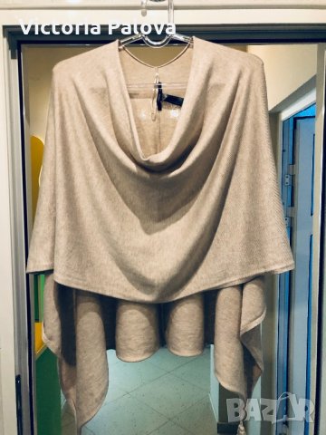 Интересна блуза-пончо, снимка 3 - Туники - 28040634